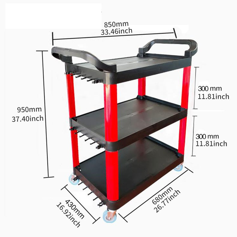 3 Tier Heavy Duty Utility Cart