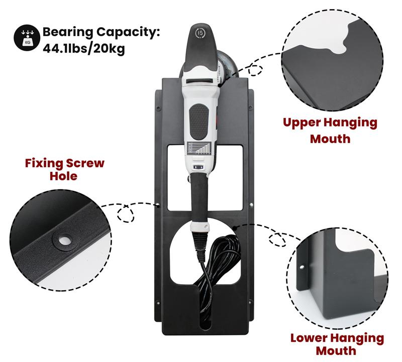 Wall Mounted Polisher Holder
