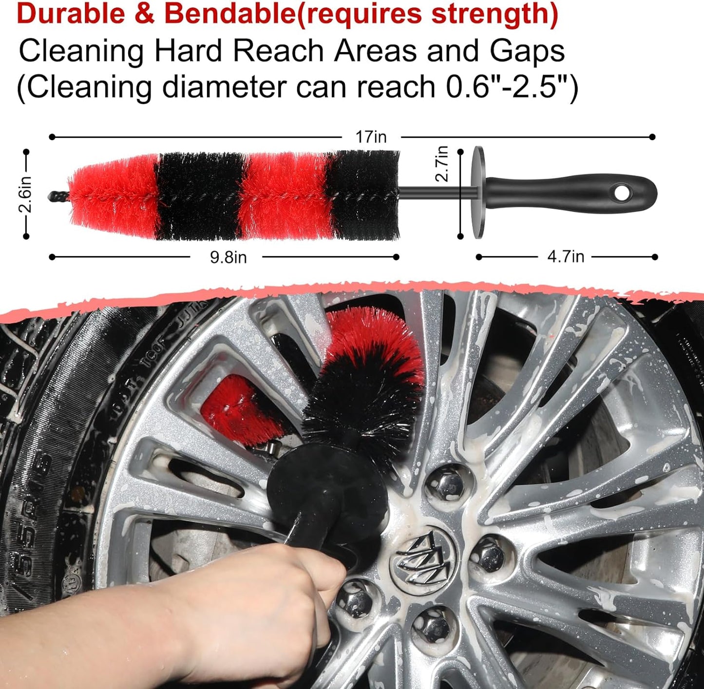 Wheel Cleaning Brush