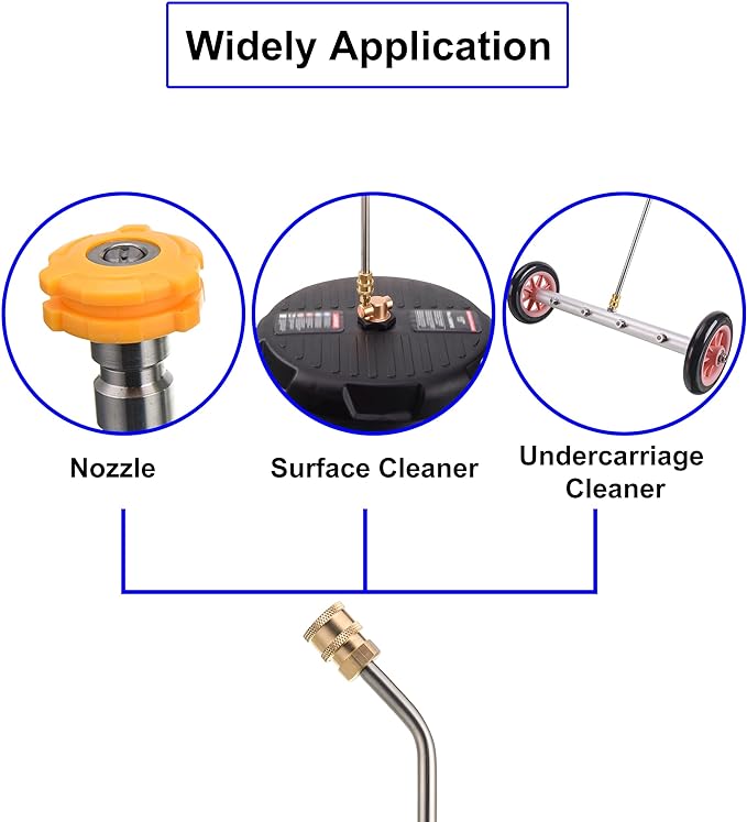 45 Degree Pressure Washer Wand