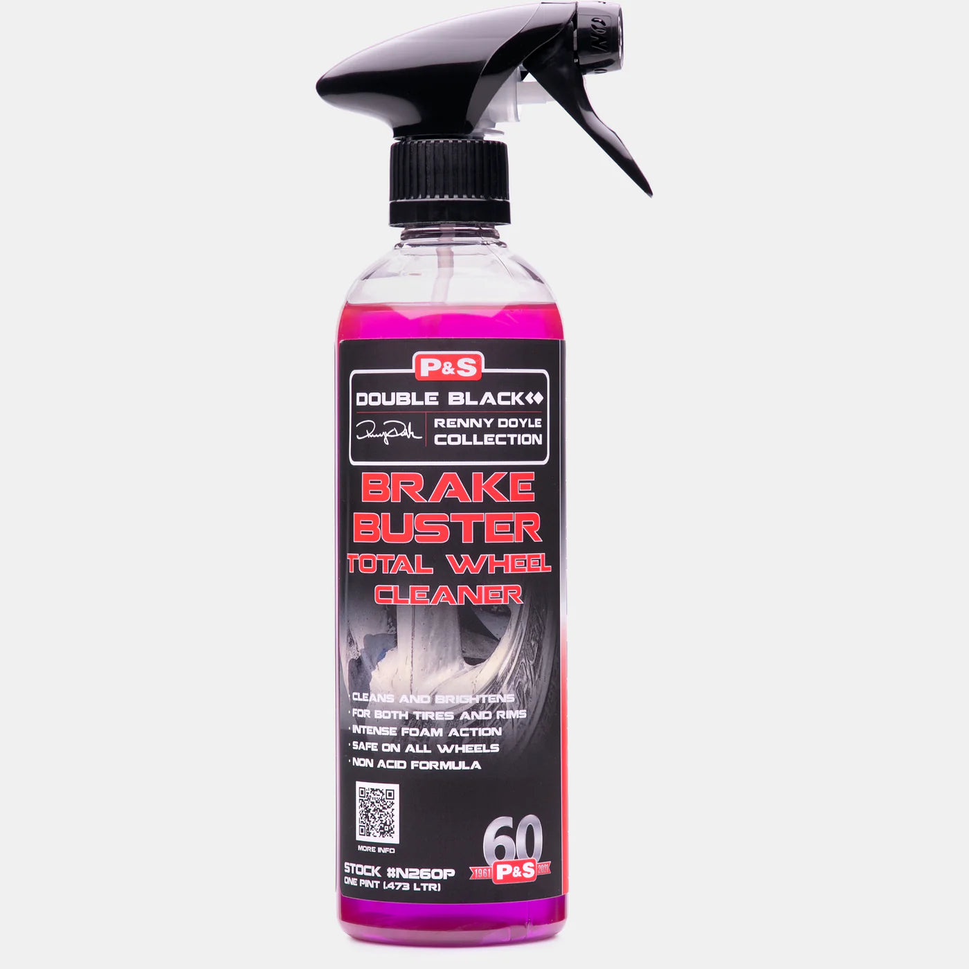 P&S Brake Buster Non Acid Wheel Cleaner - 16 oz (w/trigger)