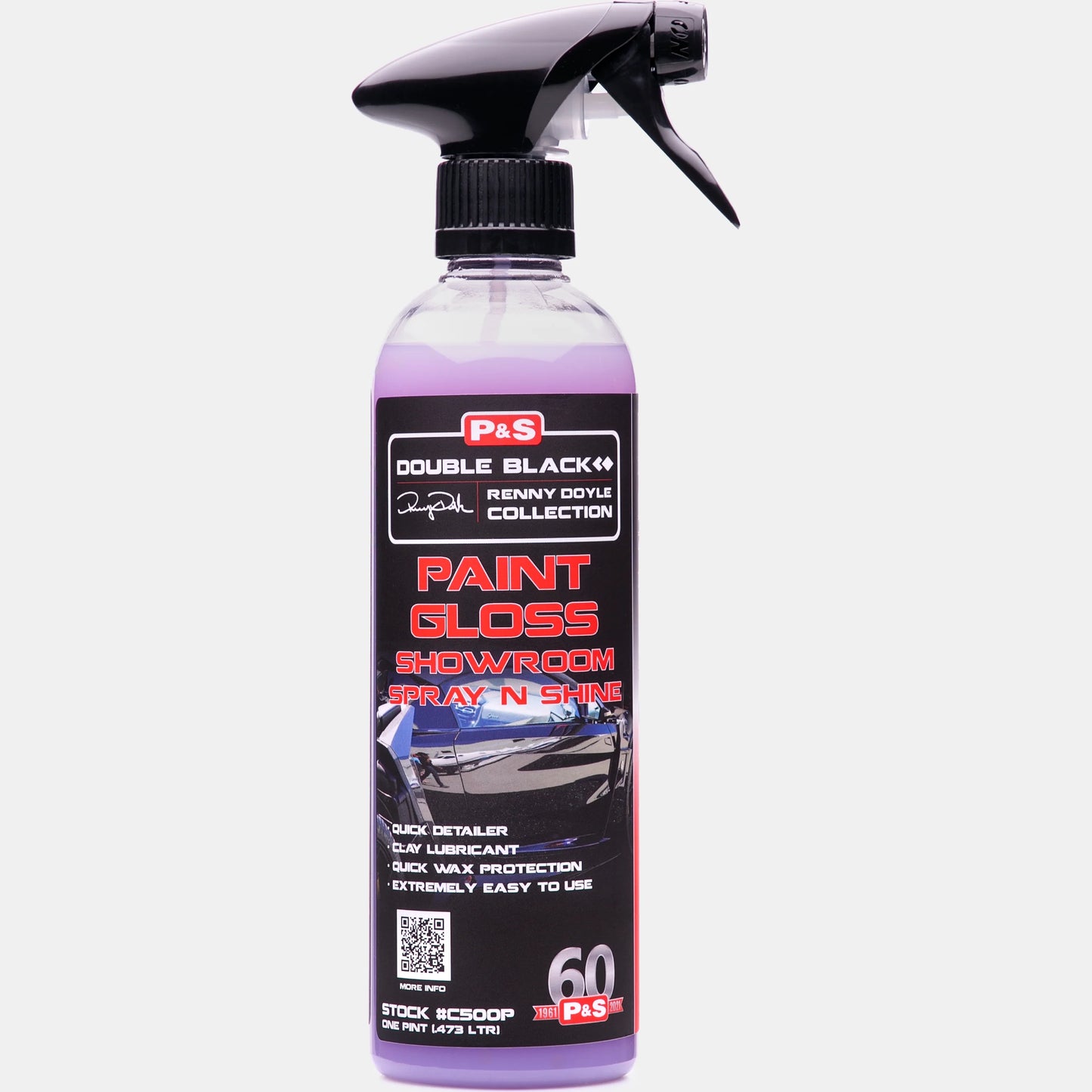 P&S Paint Gloss Showroom Spray N Shine - 16 oz (w/trigger)