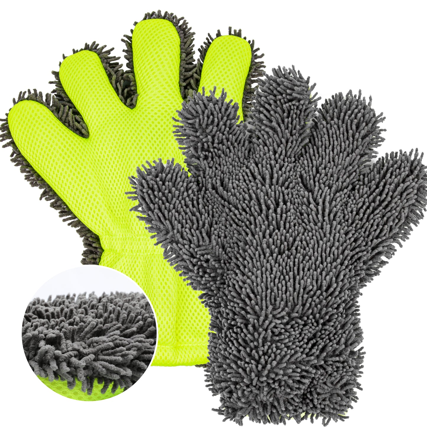 Double Sided Microfiber Auto Detailing Glove
