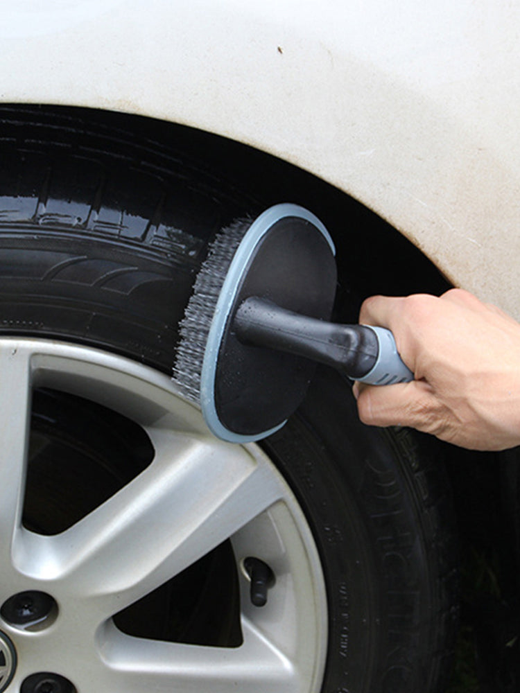 Curved Tire Cleaning Brush