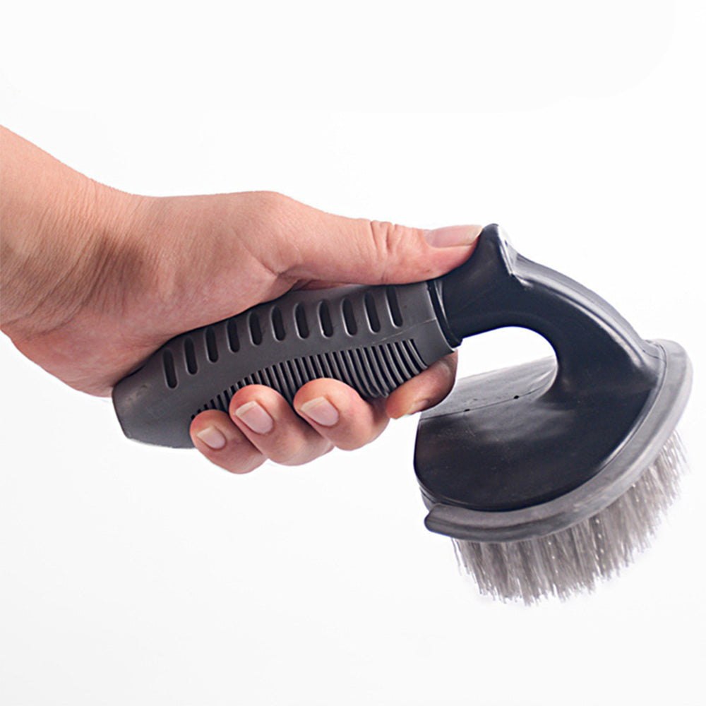 Curved Tire Cleaning Brush