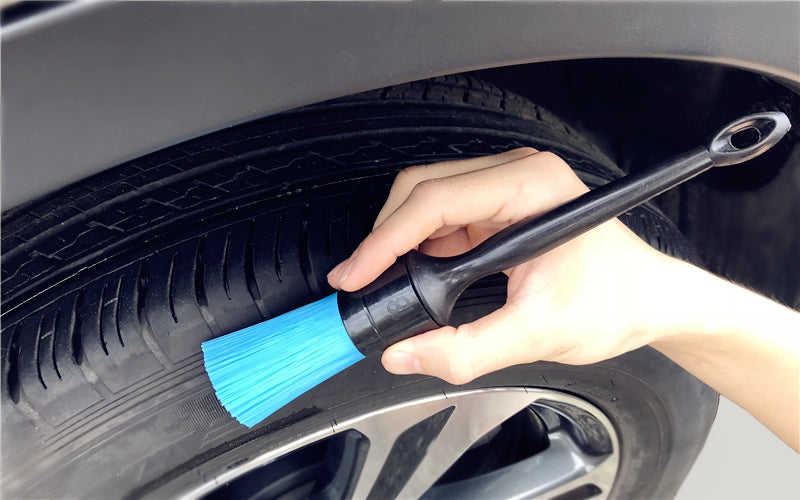 Chemical Resistant Bristle Detailing Brush