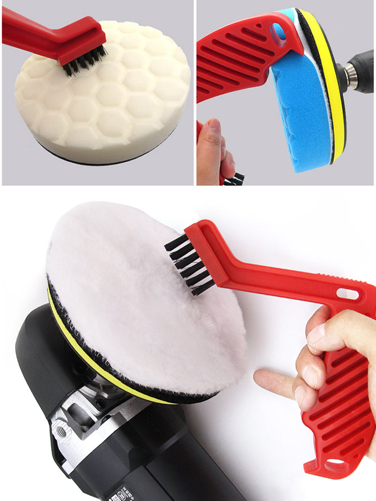 Foam Pad Cleaning Brush