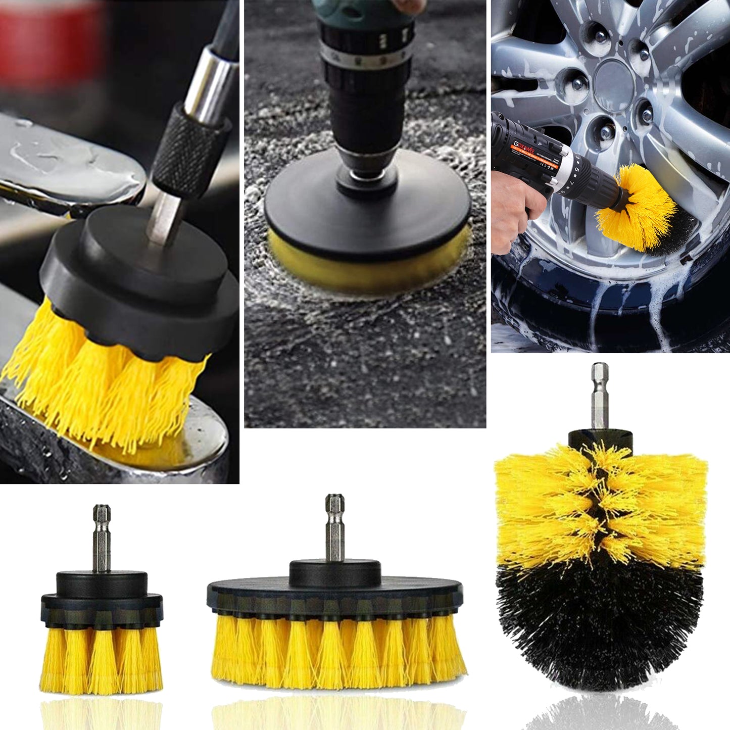 5 Piece Drill Brush Set