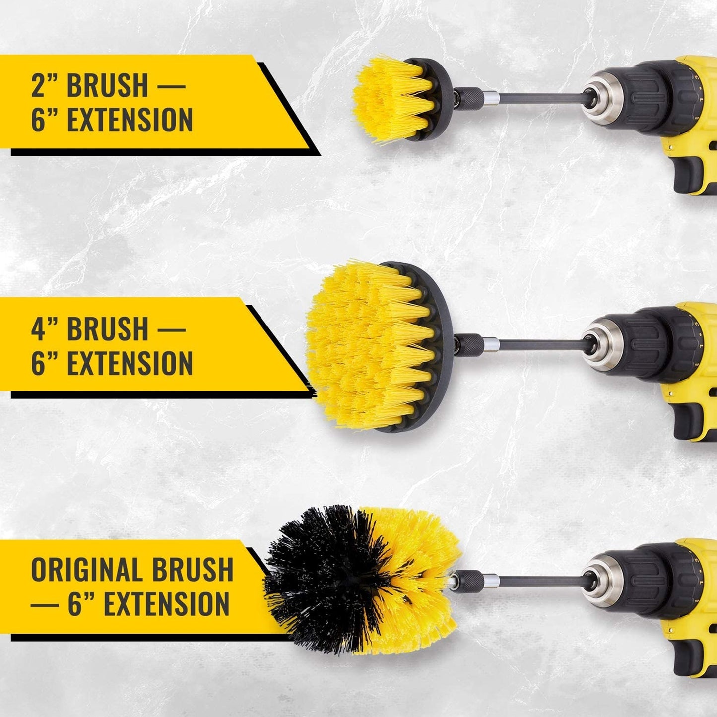 5 Piece Drill Brush Set