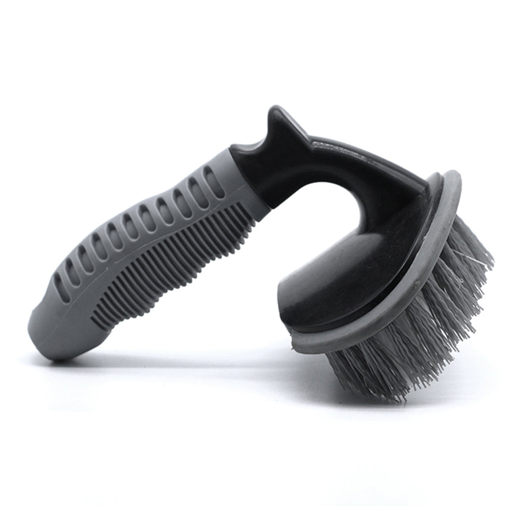 Curved Tire Cleaning Brush